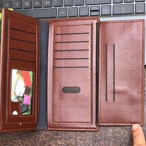 BMW Leather Wallet Multi Card holder Pockets